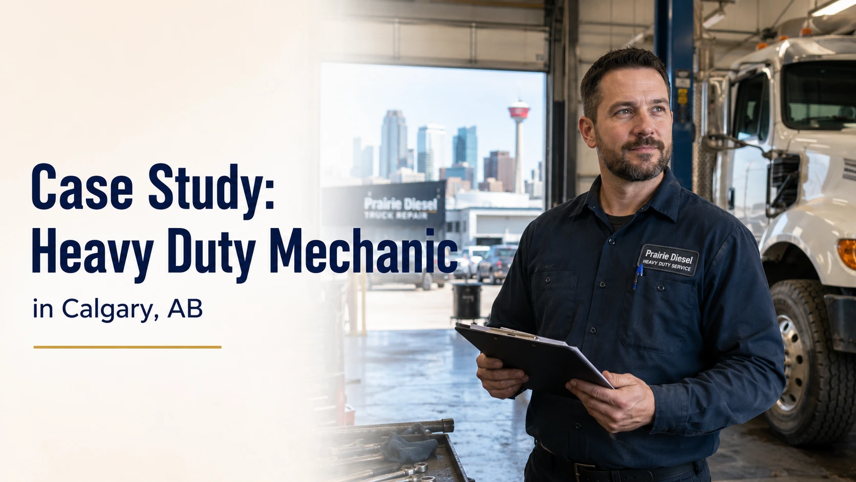 Case Study Heavy Duty Mechanic in Calgary, AB Case Study Heavy Duty Mechanic in Calgary, AB